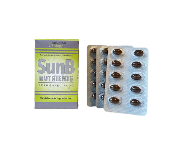Bilde av Universal Biology SunB Nutrients 30 stk